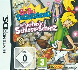 Box cover for Bibi Blocksberg - Der Verhexte Schloss-schatz on the Nintendo DS.