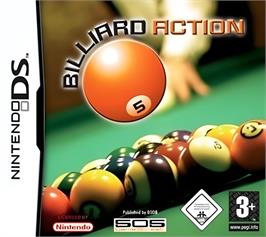 Box cover for Billiard Action on the Nintendo DS.