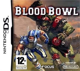Box cover for Blood Bowl on the Nintendo DS.