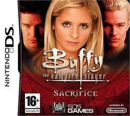 Box cover for Buffy The Vampire Slayer - Sacrifice on the Nintendo DS.