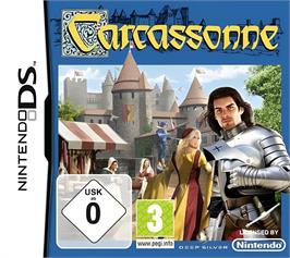 Box cover for Carcassonne on the Nintendo DS.