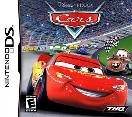 Box cover for Cars on the Nintendo DS.
