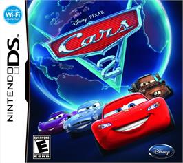 Box cover for Cars 2 on the Nintendo DS.