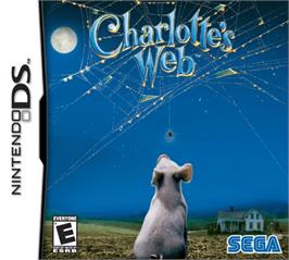 Box cover for Charlotte's Web on the Nintendo DS.