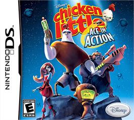 Box cover for Chicken Little - Ace In Action on the Nintendo DS.