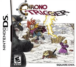 Box cover for Chrono Trigger on the Nintendo DS.