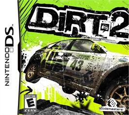Box cover for Colin Mcrae - Dirt 2 on the Nintendo DS.