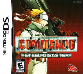 Box cover for Commando - Steel Disaster on the Nintendo DS.