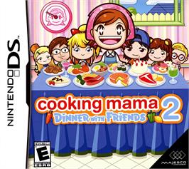 Box cover for Cooking Mama 2 - Dinner With Friends on the Nintendo DS.