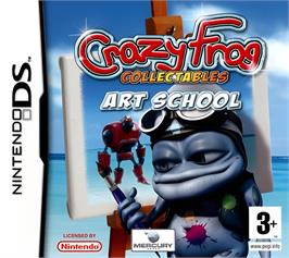 Box cover for Crazy Frog - Collectables Art School on the Nintendo DS.