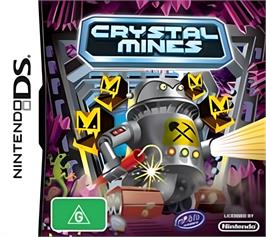 Box cover for Crystal Mines on the Nintendo DS.