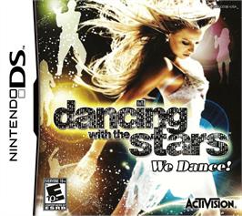 Box cover for Dancing With The Stars - We Dance! on the Nintendo DS.