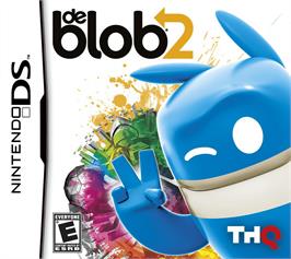 Box cover for De Blob 2 on the Nintendo DS.