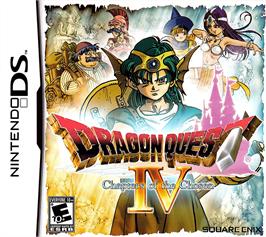 Box cover for Dragon Quest 4 - Chapters Of The Chosen on the Nintendo DS.