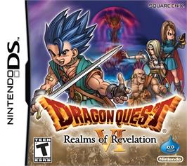 Box cover for Dragon Quest 6 - Realms of Revelation on the Nintendo DS.