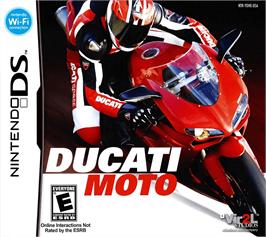 Box cover for Ducati Moto on the Nintendo DS.