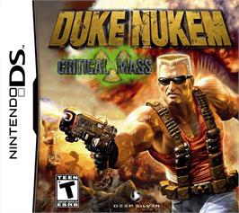 Box cover for Duke Nukem - Critical Mass on the Nintendo DS.