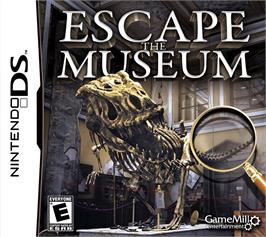 Box cover for Escape The Museum on the Nintendo DS.