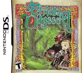 Box cover for Etrian Odyssey on the Nintendo DS.