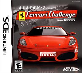 Box cover for Ferrari Challenge - Trofeo Pirelli on the Nintendo DS.