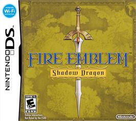 Box cover for Fire Emblem - Shadow Dragon on the Nintendo DS.