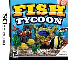 Box cover for Fish Tycoon on the Nintendo DS.