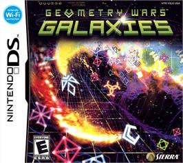 Box cover for Geometry Wars Galaxies on the Nintendo DS.