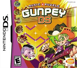 Box cover for Gunpey Ds - Music X Puzzle on the Nintendo DS.