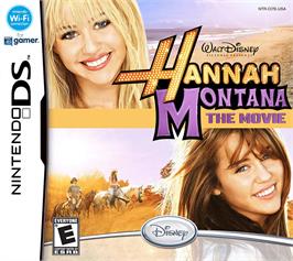 Box cover for Hannah Montana - The Movie on the Nintendo DS.