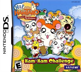 Box cover for Hi! Hamtaro - Ham-ham Challenge on the Nintendo DS.