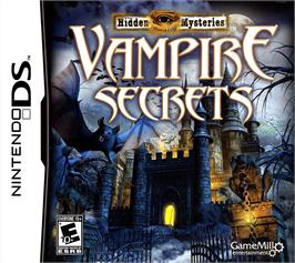 Box cover for Hidden Mysteries - Vampire Secrets on the Nintendo DS.