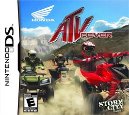 Box cover for Honda Atv Fever on the Nintendo DS.