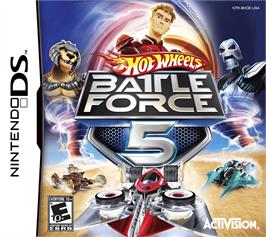 Box cover for Hot Wheels - Battle Force 5 on the Nintendo DS.