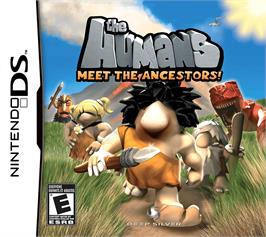 Box cover for Humans, The - Meet The Ancestors! on the Nintendo DS.