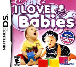 Box cover for I Love Babies on the Nintendo DS.