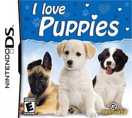 Box cover for I Love Puppies on the Nintendo DS.