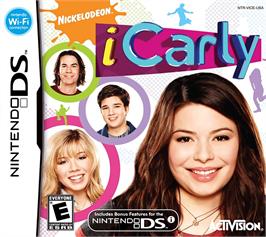 Box cover for Icarly on the Nintendo DS.