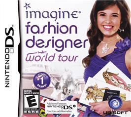 Box cover for Imagine Fashion Designer World Tour on the Nintendo DS.