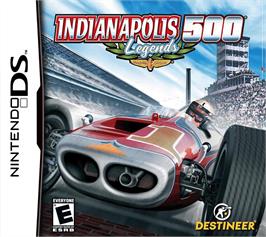 Box cover for Indianapolis 500 Legends on the Nintendo DS.
