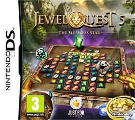 Box cover for Jewel Quest 5 - The Sleepless Star on the Nintendo DS.
