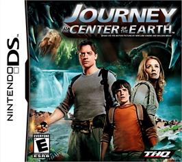Box cover for Journey To The Center Of The Earth on the Nintendo DS.