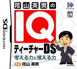 Box cover for Kageyama Hideo No Iq Teacher Ds - Kangaeru Chikara To Oboeru Chikara on the Nintendo DS.