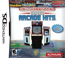 Box cover for Konami Arcade Classics on the Nintendo DS.
