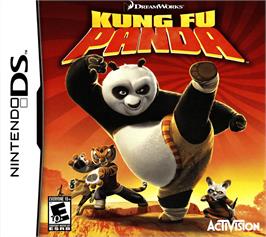 Box cover for Kung Fu Panda on the Nintendo DS.