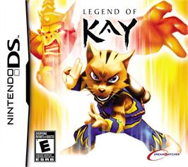 Box cover for Legend Of Kay on the Nintendo DS.