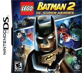 Box cover for Lego Batman 2 - Dc Super Heroes on the Nintendo DS.