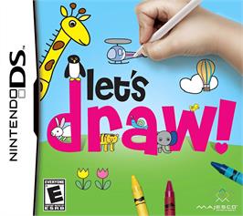 Box cover for Let's Draw on the Nintendo DS.