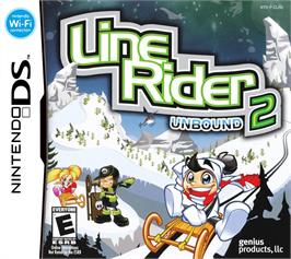 Box cover for Line Rider 2 - Unbound on the Nintendo DS.