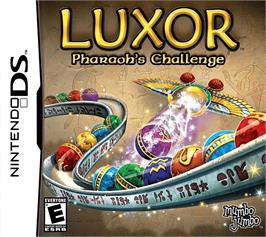 Box cover for Luxor Pharaoh's Challenge on the Nintendo DS.