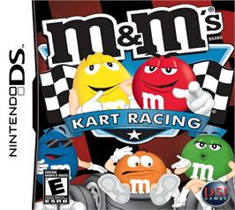 Box cover for M And M's - Kart Racing on the Nintendo DS.